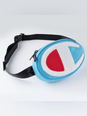 Champion Blue Belt Bag Fanny Pack Streetwear Travel Festival Bag Unisex NWT